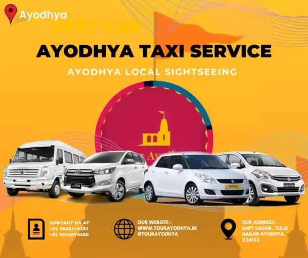 ayodhya taxi service book now .