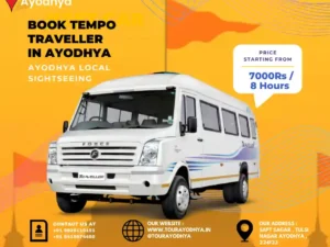 Ayodhya taxi service tempo traveller