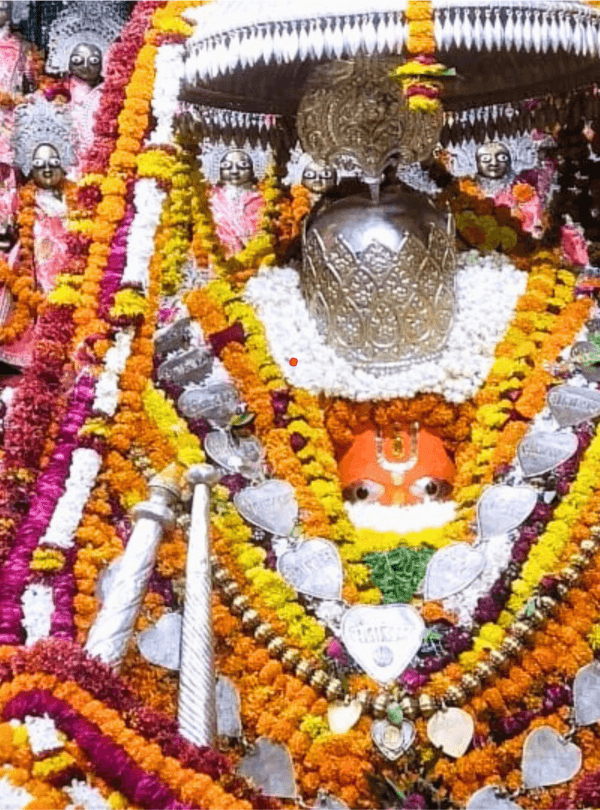 Hanuman gahri main idol image .