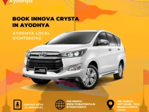 ayodhya inova crysta booking