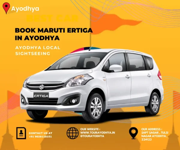 ayodhya taxi ertiga book