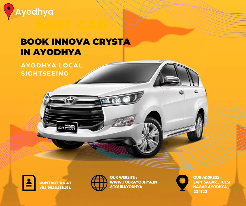 ayodhya inova crysta booking